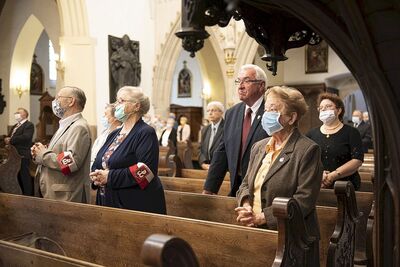 8 lipca 2020, Tarnów. Setna rocznica urodzin płk. Zdzisława Baszaka. Fot. Agnieszka Masłowska (IPN)