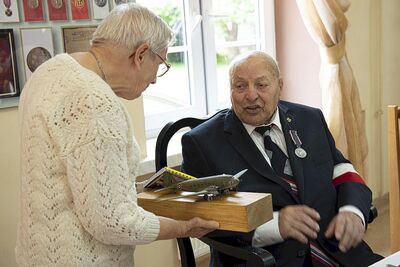 8 lipca 2020, Tarnów. Setna rocznica urodzin płk. Zdzisława Baszaka. Fot. Agnieszka Masłowska (IPN)