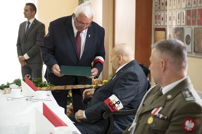 8 lipca 2020, Tarnów. Setna rocznica urodzin płk. Zdzisława Baszaka. Fot. Agnieszka Masłowska (IPN)