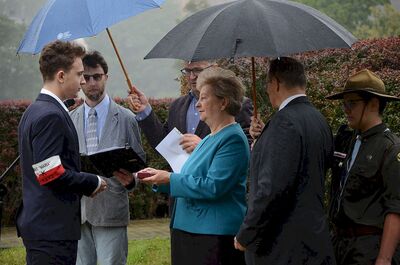 11.07.2020. W Krakowie uczczono 76. rocznicę akcji specjalnej Koppe. Fot. Janusz Ślęzak (IPN)