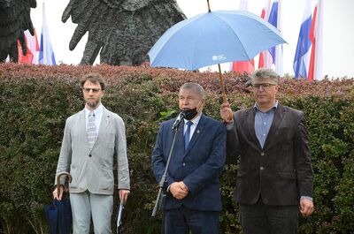 11.07.2020. W Krakowie uczczono 76. rocznicę akcji specjalnej Koppe. Fot. Janusz Ślęzak (IPN)