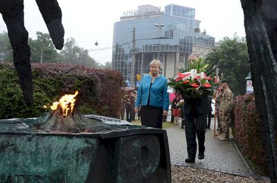 11.07.2020. W Krakowie uczczono 76. rocznicę akcji specjalnej Koppe. Fot. Janusz Ślęzak (IPN)