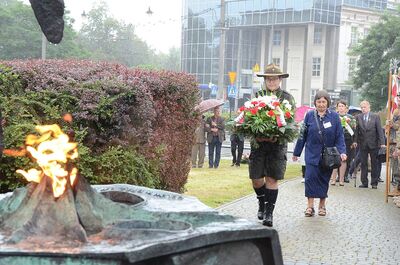 11.07.2020. W Krakowie uczczono 76. rocznicę akcji specjalnej Koppe. Fot. Janusz Ślęzak (IPN)