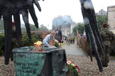 11.07.2020. W Krakowie uczczono 76. rocznicę akcji specjalnej Koppe. Fot. Janusz Ślęzak (IPN)