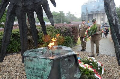 11.07.2020. W Krakowie uczczono 76. rocznicę akcji specjalnej Koppe. Fot. Janusz Ślęzak (IPN)