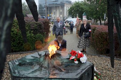11.07.2020. W Krakowie uczczono 76. rocznicę akcji specjalnej Koppe. Fot. Janusz Ślęzak (IPN)