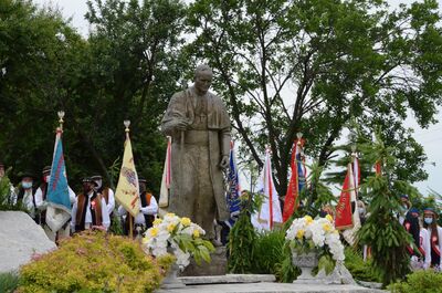 Jabłonka, 17.07.2020. Obchody stulecia przyłączenia Orawy do Polski. Fot. Janusz Ślęzak (IPN)