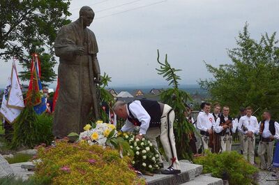 Jabłonka, 17.07.2020. Obchody stulecia przyłączenia Orawy do Polski. Fot. Janusz Ślęzak (IPN)