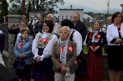 Jabłonka, 17.07.2020. Obchody stulecia przyłączenia Orawy do Polski. Fot. Janusz Ślęzak (IPN)