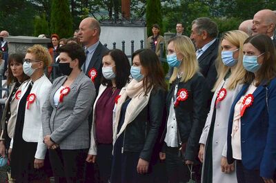 Jabłonka, 17.07.2020. Obchody stulecia przyłączenia Orawy do Polski. Fot. Janusz Ślęzak (IPN)