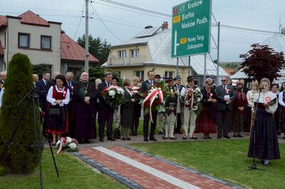 Jabłonka, 17.07.2020. Obchody stulecia przyłączenia Orawy do Polski. Fot. Janusz Ślęzak (IPN)