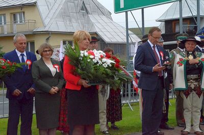 Jabłonka, 17.07.2020. Obchody stulecia przyłączenia Orawy do Polski. Fot. Janusz Ślęzak (IPN)