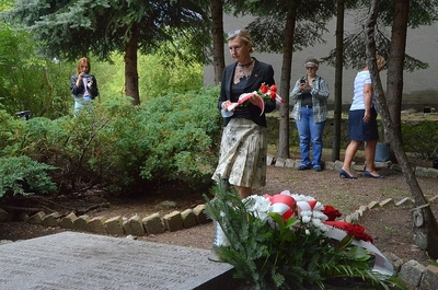 22.07.2020. Rocznica zamordowania polskich robotników niemieckiego obozu „Liban” w Krakowie. Fot. Janusz Ślęzak (IPN)