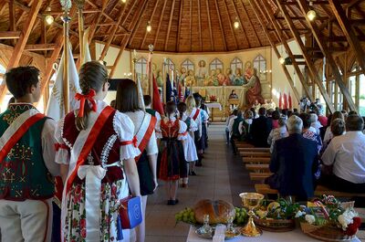 Łapsze Niżne, 28.07.2020. Uroczystości w 100. rocznicę powrotu Spisza do Polski. Fot. Janusz Ślęzak (IPN)