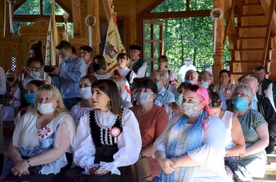 Łapsze Niżne, 28.07.2020. Uroczystości w 100. rocznicę powrotu Spisza do Polski. Fot. Janusz Ślęzak (IPN)