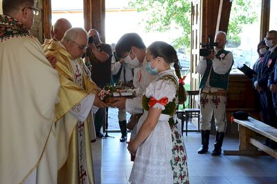 Łapsze Niżne, 28.07.2020. Uroczystości w 100. rocznicę powrotu Spisza do Polski. Fot. Janusz Ślęzak (IPN)