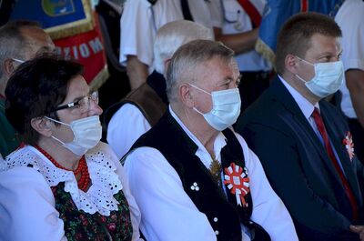 Łapsze Niżne, 28.07.2020. Uroczystości w 100. rocznicę powrotu Spisza do Polski. Fot. Janusz Ślęzak (IPN)