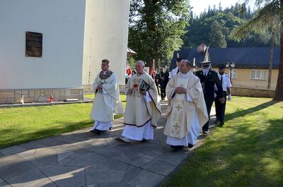 Łapsze Niżne, 28.07.2020. Uroczystości w 100. rocznicę powrotu Spisza do Polski. Fot. Janusz Ślęzak (IPN)