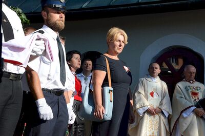 Łapsze Niżne, 28.07.2020. Uroczystości w 100. rocznicę powrotu Spisza do Polski. Fot. Janusz Ślęzak (IPN)