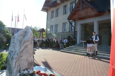 Łapsze Niżne, 28.07.2020. Uroczystości w 100. rocznicę powrotu Spisza do Polski. Fot. Janusz Ślęzak (IPN)