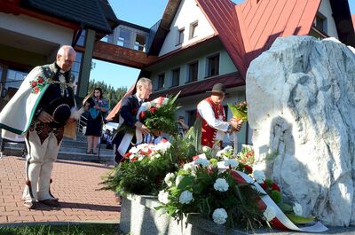 Łapsze Niżne, 28.07.2020. Uroczystości w 100. rocznicę powrotu Spisza do Polski. Fot. Janusz Ślęzak (IPN)