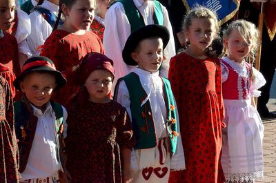 Łapsze Niżne, 28.07.2020. Uroczystości w 100. rocznicę powrotu Spisza do Polski. Fot. Janusz Ślęzak (IPN)