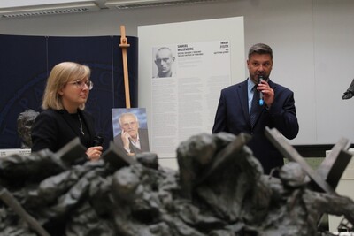 „Obraz Treblinki w oczach Samuela Willenberga” fot. Żaneta Wierzgacz