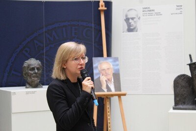 „Obraz Treblinki w oczach Samuela Willenberga” fot. Żaneta Wierzgacz