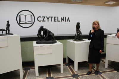 „Obraz Treblinki w oczach Samuela Willenberga” fot. Żaneta Wierzgacz