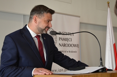 24.08.2020, Kraków. Uroczystość wręczenia Krzyży Wolności i Solidarności. Fot. Janusz Ślęzak (IPN)