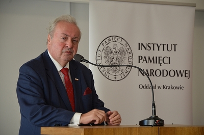 24.08.2020, Kraków. Uroczystość wręczenia Krzyży Wolności i Solidarności. Fot. Janusz Ślęzak (IPN)