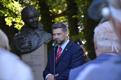 Krakowska uroczystość w 74. rocznicę śmierci Danuty Siedzikówny „Inki” - fot. Ż. Wierzgacz