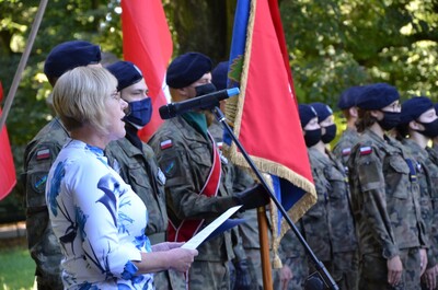 Krakowska uroczystość w 74. rocznicę śmierci Danuty Siedzikówny „Inki” - fot. Ż. Wierzgacz
