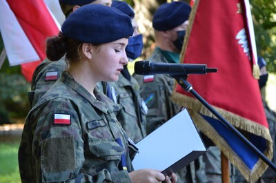 Krakowska uroczystość w 74. rocznicę śmierci Danuty Siedzikówny „Inki” - fot. Ż. Wierzgacz