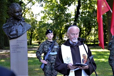 Krakowska uroczystość w 74. rocznicę śmierci Danuty Siedzikówny „Inki” - fot. Ż. Wierzgacz