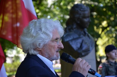 Krakowska uroczystość w 74. rocznicę śmierci Danuty Siedzikówny „Inki” - fot. Ż. Wierzgacz