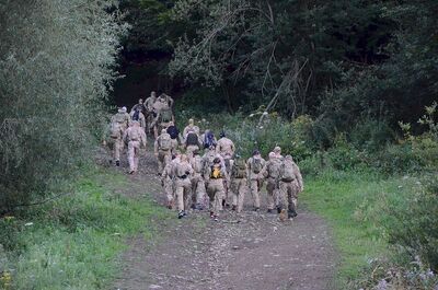 IX nocny marsz śladami gen. Nila. Fot. Janusz Ślęzak (IPN)