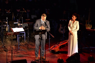 Koncert jubileuszowy w 40. rocznicę narodzin „Solidarności” w Wadowicach fot. Żaneta Wierzgacz