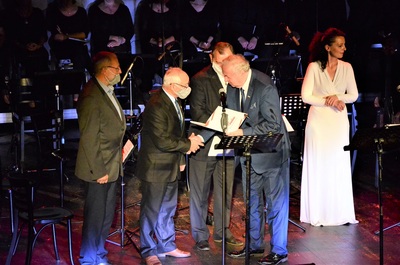 Koncert jubileuszowy w 40. rocznicę narodzin „Solidarności” w Wadowicach fot. Żaneta Wierzgacz