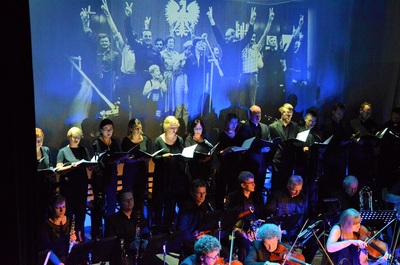 Koncert jubileuszowy w 40. rocznicę narodzin „Solidarności” w Wadowicach fot. Żaneta Wierzgacz