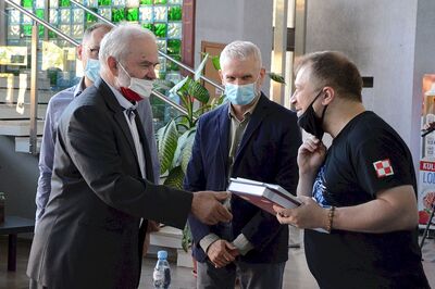 9.09.2020, krakowska promocja IV tomu „Encyklopedii Solidarności”. Fot. Janusz Ślęzak (IPN)