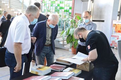 9.09.2020, krakowska promocja IV tomu „Encyklopedii Solidarności”. Fot. Janusz Ślęzak (IPN)