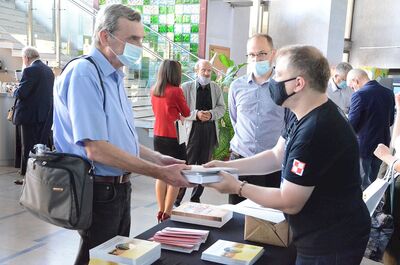 9.09.2020, krakowska promocja IV tomu „Encyklopedii Solidarności”. Fot. Janusz Ślęzak (IPN)