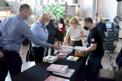 9.09.2020, krakowska promocja IV tomu „Encyklopedii Solidarności”. Fot. Janusz Ślęzak (IPN)