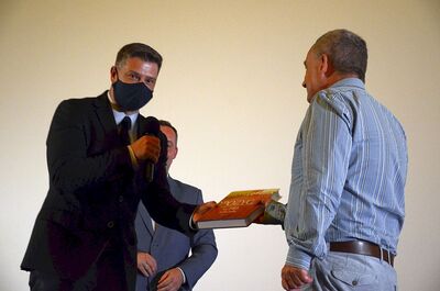 9.09.2020, krakowska promocja IV tomu „Encyklopedii Solidarności”. Fot. Janusz Ślęzak (IPN)