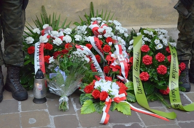 10.09.2020, uroczystość upamiętniająca działaczy WiN i PSL skazanych w procesie krakowskim. Fot. Janusz Ślęzak (IPN)