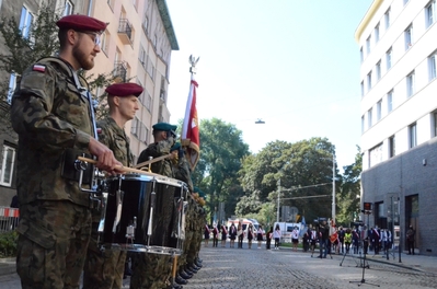 11.09.2020, uroczystości na ul. Pomorskiej w Krakowie. Fot. Janusz Ślęzak (IPN)