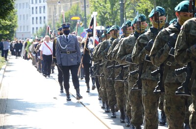 W Krakowie odbyły się uroczystości pogrzebowe Stanisława Szajny „Orła” - fot. Żaneta Wierzgacz