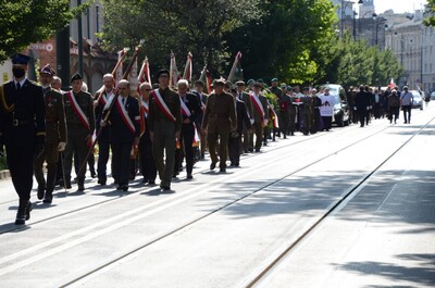 W Krakowie odbyły się uroczystości pogrzebowe Stanisława Szajny „Orła” - fot. Żaneta Wierzgacz