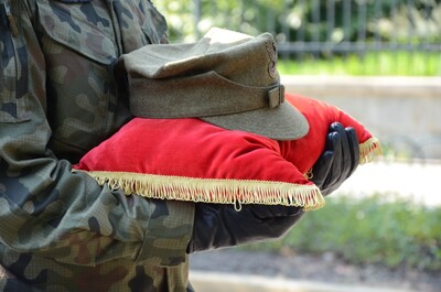 W Krakowie odbyły się uroczystości pogrzebowe Stanisława Szajny „Orła” - fot. Żaneta Wierzgacz